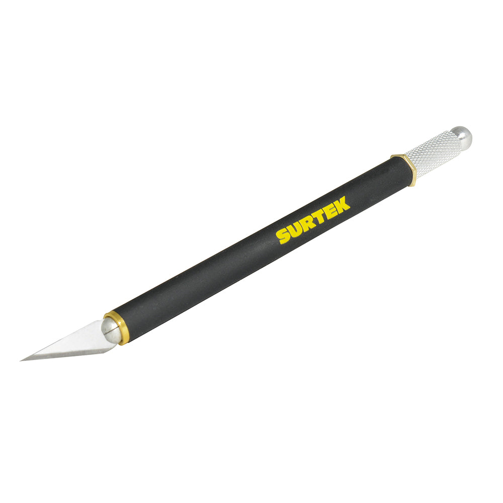 NAVAJA TIPO "EXACTO" PROFESIONAL METAL CON GRIP SURTEK NEX1