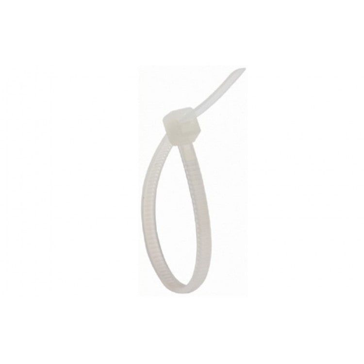 CINTILLA CINCHO SUJETACABLE NATURAL 4" X 1/8" (100MM X 2.5MM) WESTON (100PZAS) Z-51202