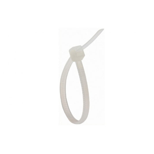 CINTILLA CINCHO SUJETACABLE NATURAL 4" X 1/8" (100MM X 2.5MM) WESTON (100PZAS) Z-51202