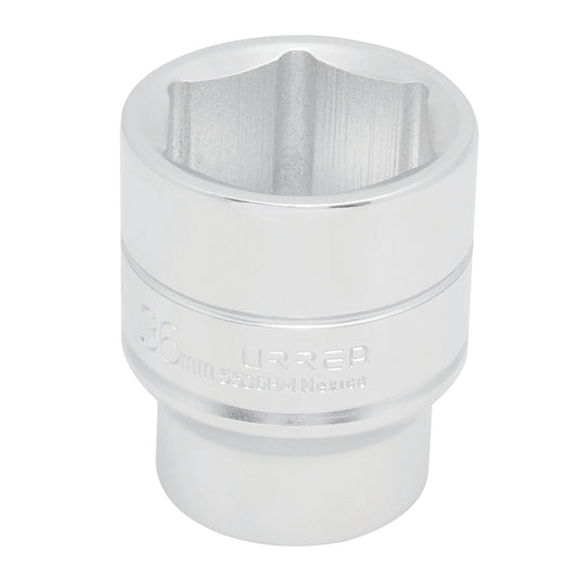 DADO 3/4" METRICO 6 PUNTAS 36MM URREA 5536HM