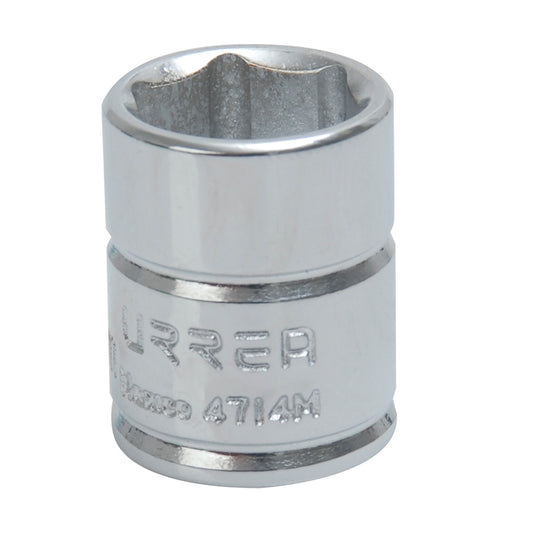 DADO 1/4" METRICO 6 PUNTAS 14MM URREA 4714M