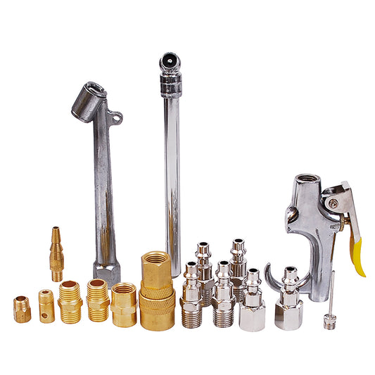ACCESORIOS NEUMATICOS (JUEGO PISTOLA Y 17PZ) SURTEK 108141