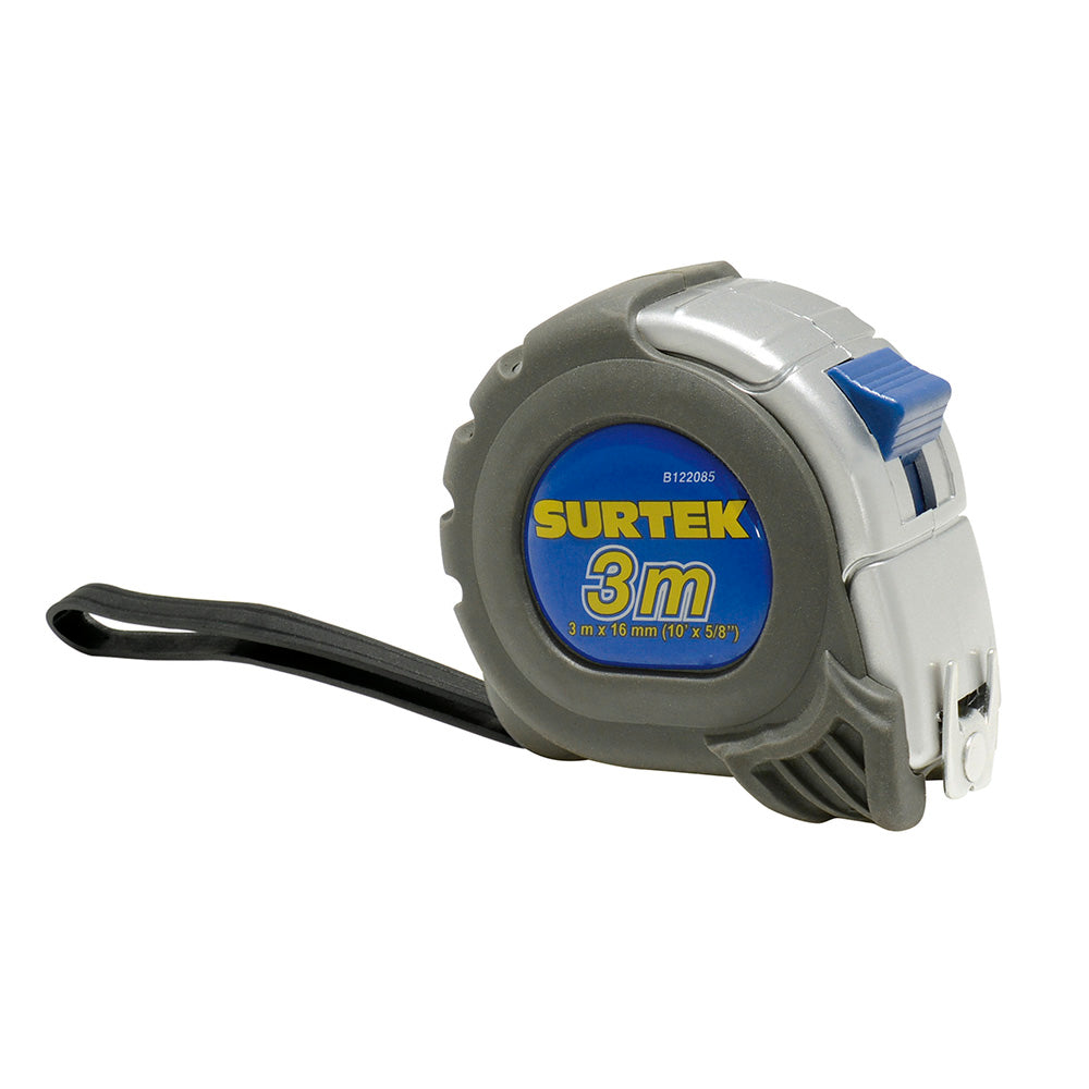 FLEXOMETRO ANTI-IMPACTO SILVER 3mts X 5/8" SURTEK B122085