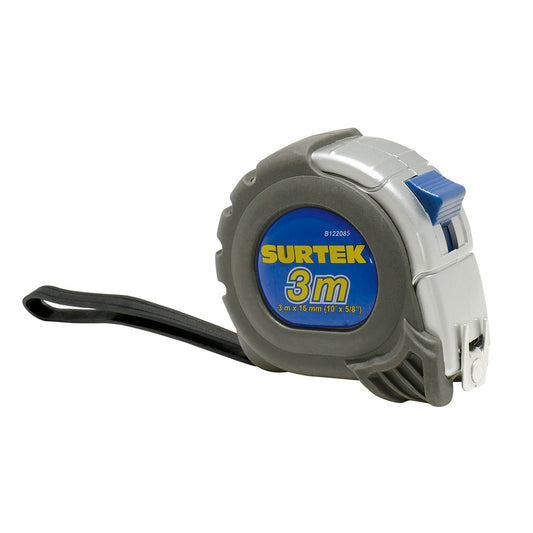 FLEXOMETRO ANTI-IMPACTO SILVER 3mts X 5/8" SURTEK B122085