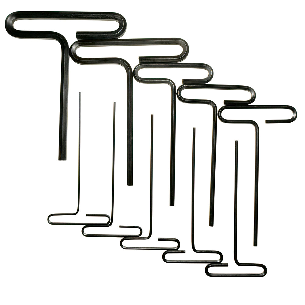 LLAVES "T" (JUEGO 10PZ) 6" URREA 4965
