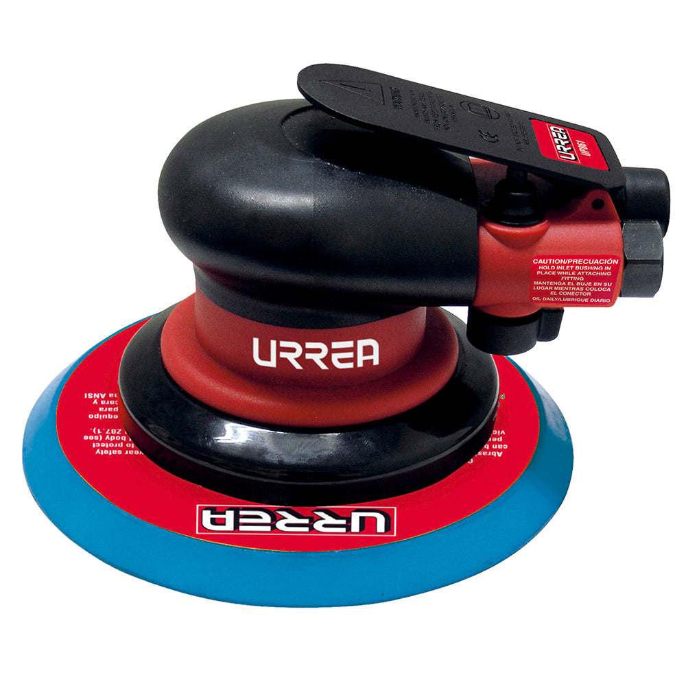 LIJADORA NEUMATICA ORBITAL 6" 12,000 RPM USO EXTRA PERSADO URREA UP861