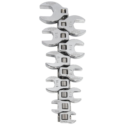 LLAVE PATA CUERVO 3/8" (JUEGIO 10PZ) URREA 4900-10
