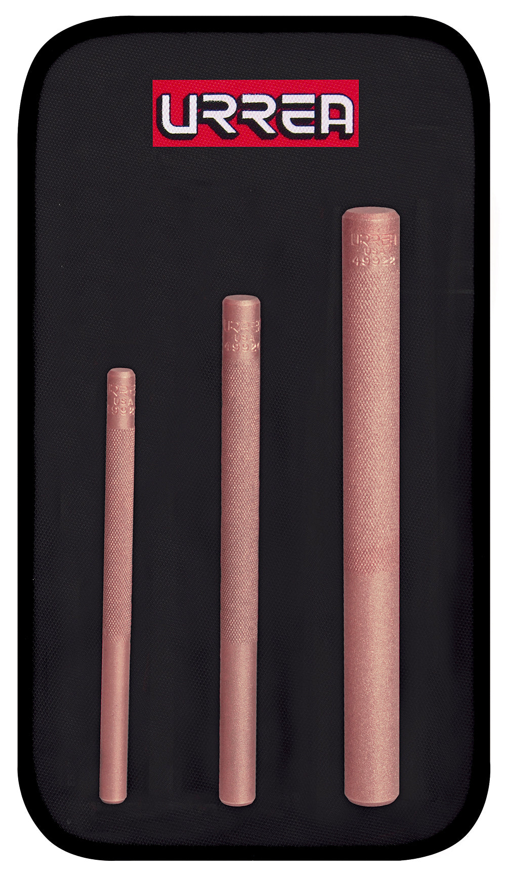 BOTADORES DE BRONCE (JUEGO 3PZ) URREA 49903 (A-M)