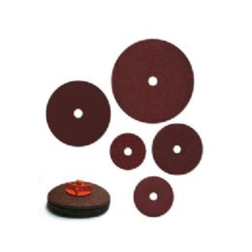 DISCO LIJA VULC 7'' GRANO 24 (ROJO) G88 FANDELI 00881