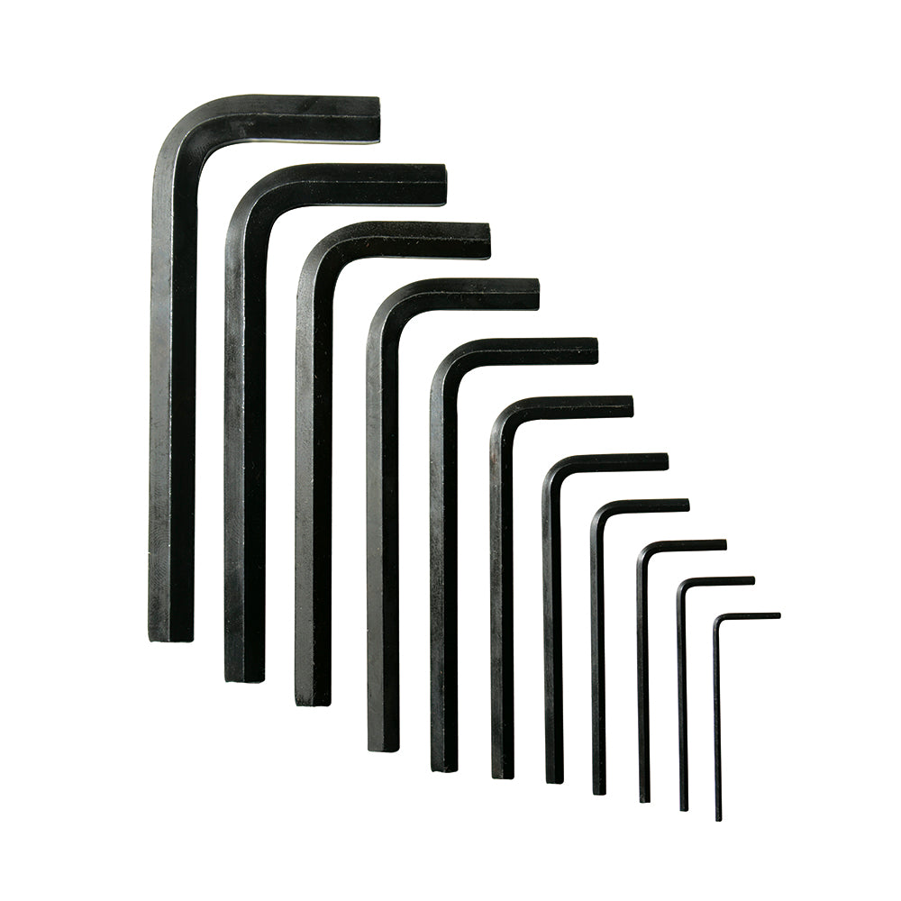 LLAVES HEXAGONALES "L" (JUEGO 11PZ) 1.5 - 10MM (CON ESTUCHE) URREA 4976A