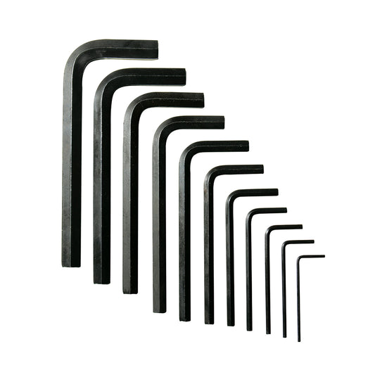 LLAVES HEXAGONALES "L" (JUEGO 11PZ) 1.5 - 10MM (CON ESTUCHE) URREA 4976A