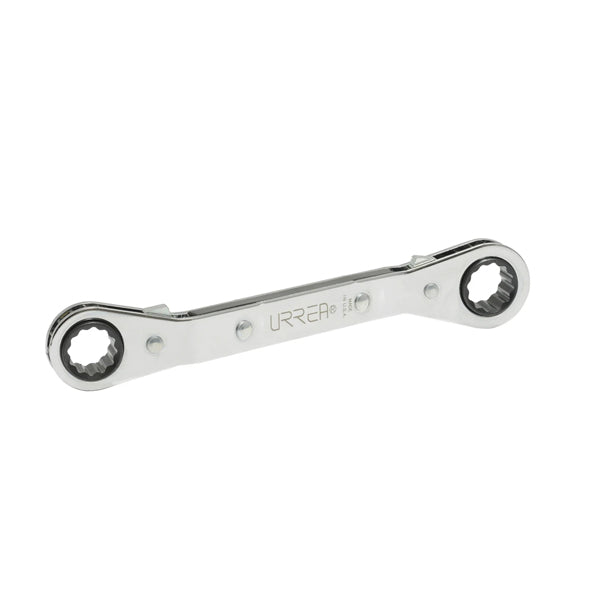 LLAVE CORONA DE MATRACA ACODADA 5/8 X 3/4" URREA 1186