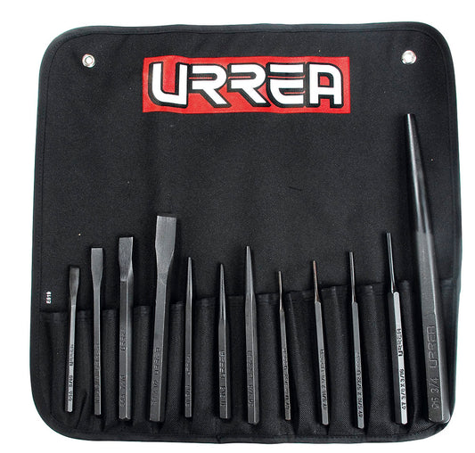 CINCELES, PUNZONES Y BOTADORES (JUEGO) URREA NO.5