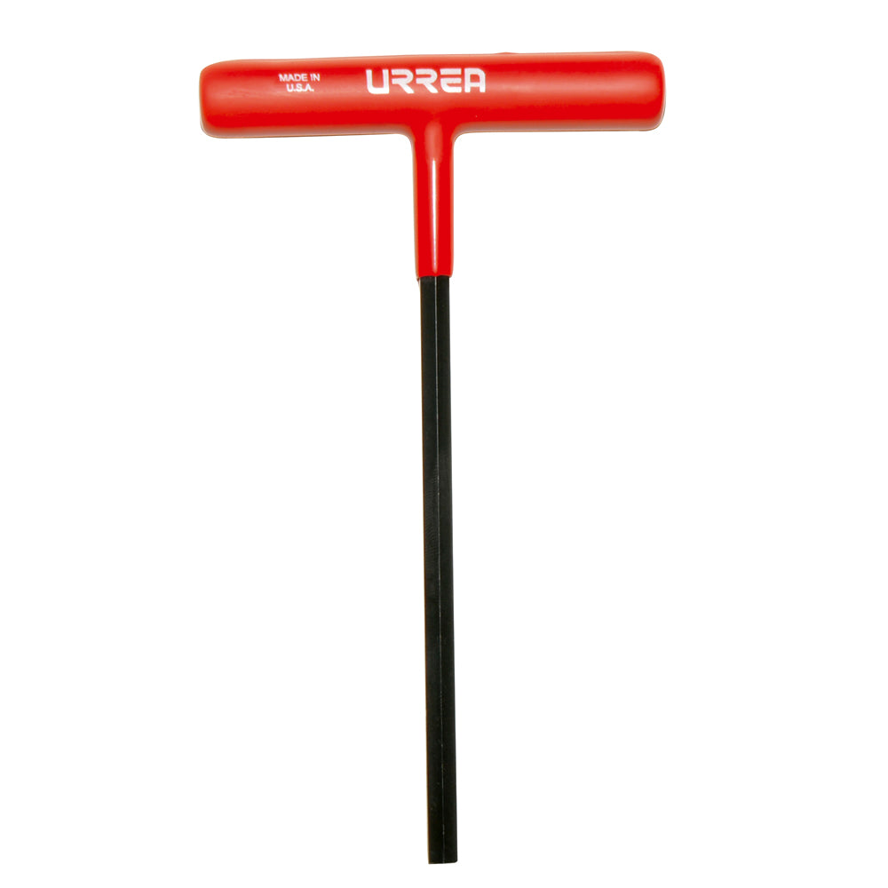 LLAVE HEXAGONAL "T" ERGONOMICA DE 6" X 3/16" URREA 46412GP