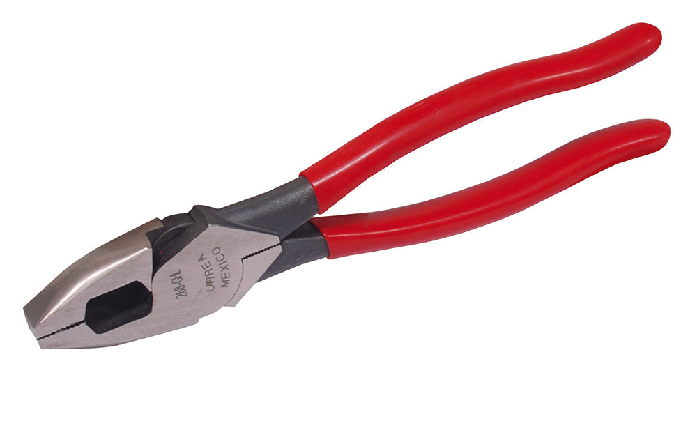 PINZA ELECTRICISTA ALTA PALANCA 8-9/32" (QUIJADA 1-3/4") URREA 268GHL