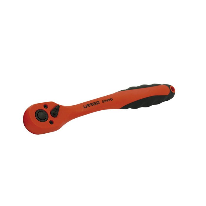 MATRACA 1/4" REVERSIBLE ACODADA URREA 4749G