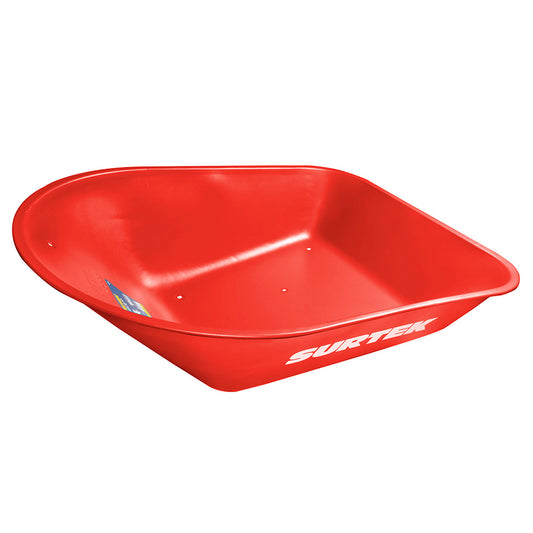 CONCHA P/ CARRETILLA SIN CHUMACERA 6 PIES CUBICOS ROJA SURTEK CT60