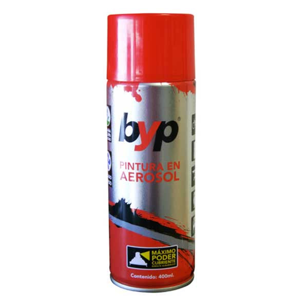 ESMALTE AEROSOL NEGRO BRILLANTE 400ml BYP ANB