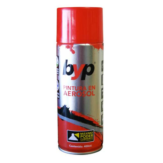 ESMALTE AEROSOL NEGRO BRILLANTE 400ml BYP ANB