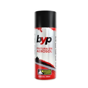 ESMALTE AEROSOL NEGRO MATE 400ml BYP ANM