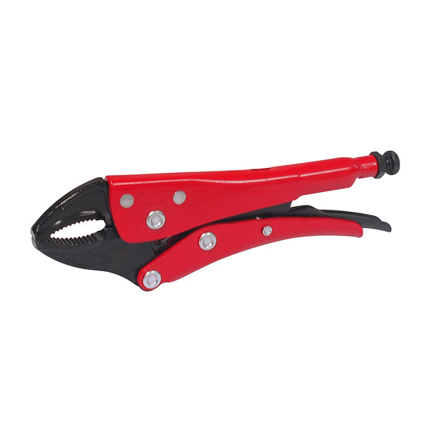 PINZA DE PRESION QUIJADA CURVA CORTA ALAMBRE 10" USO PESADO URREA 4103 (E-F)