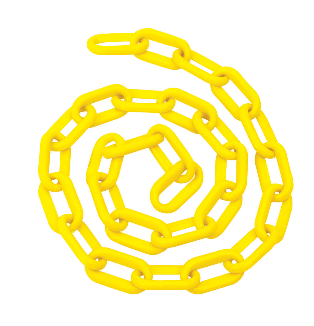 CADENA PLASTICA 8 MM X 5/16" (25mts) 80 KG AMARILLA FOY 143425