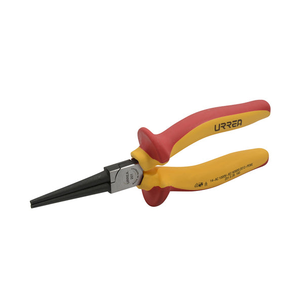 PINZA PUNTAS LARGAS REDONDEADAS 1000V 7" URREA 201