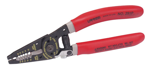 PINZA PELACABLE 10-20AWG ERGONOMICA URREA 291P