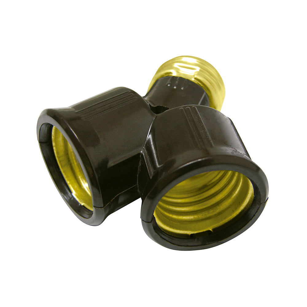 PORTALAMPARA DOBLE NEGRO 250V SURTEK 136658