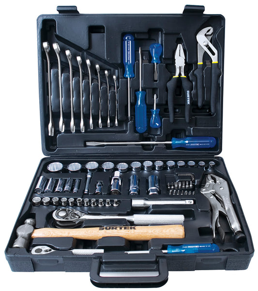 HERRAMIENTAS PROFESIONALES (JUEGO 70PZ) PULGADAS SURTEK F4458A
