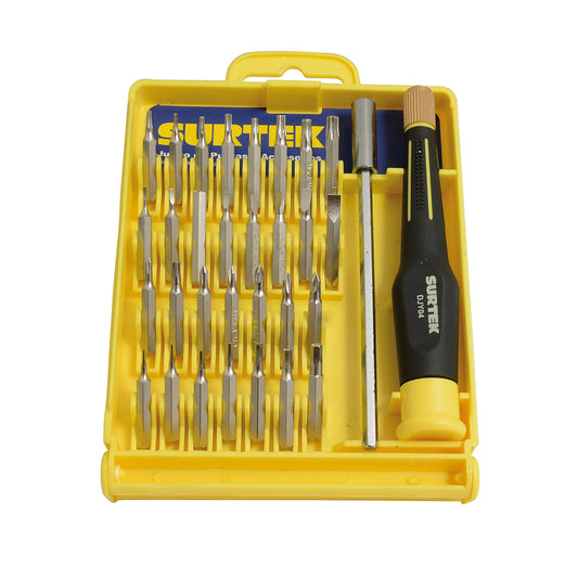 DESTORNILLADORES DE PRECISION (JUEGO 32PZ) SURTEK DJY04