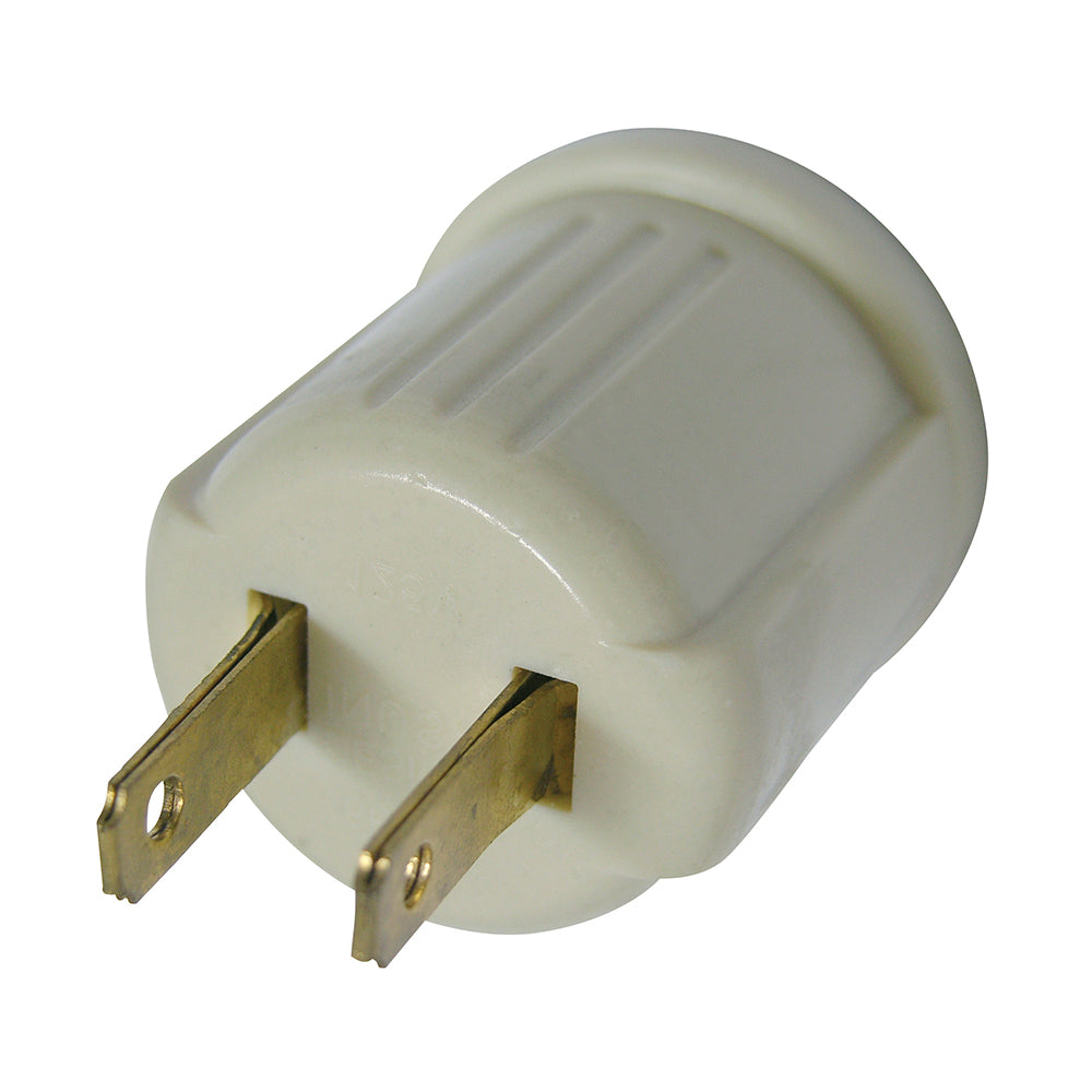 PORTALAMPARA CON CLAVIJA MARFIL 127V SURTEK 136668