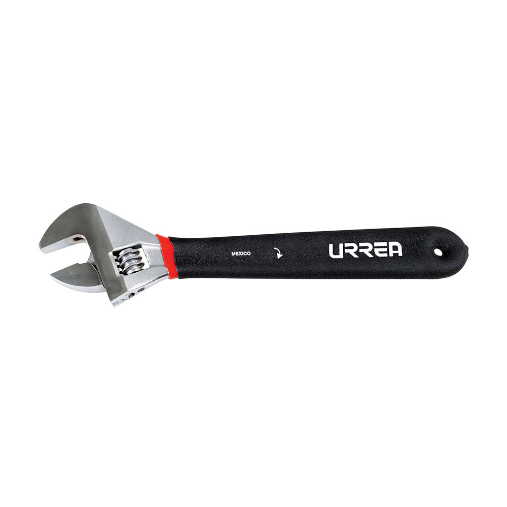 LLAVE AJUSTABLE 10" RUBER GRIP URREA 710G
