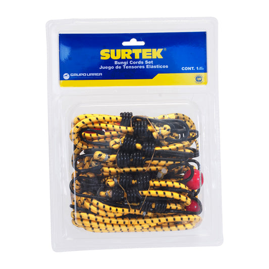 TENSORES ELASTICOS (JUEGPO 12PZ) SURTEK 151260 (M-A)