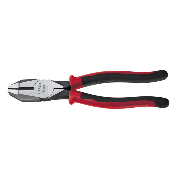 PINZA PARA ELECTRICISTA (BIMATERIAL) CORTE LATERAL 9-3/8" URREA 269GX (E-F)
