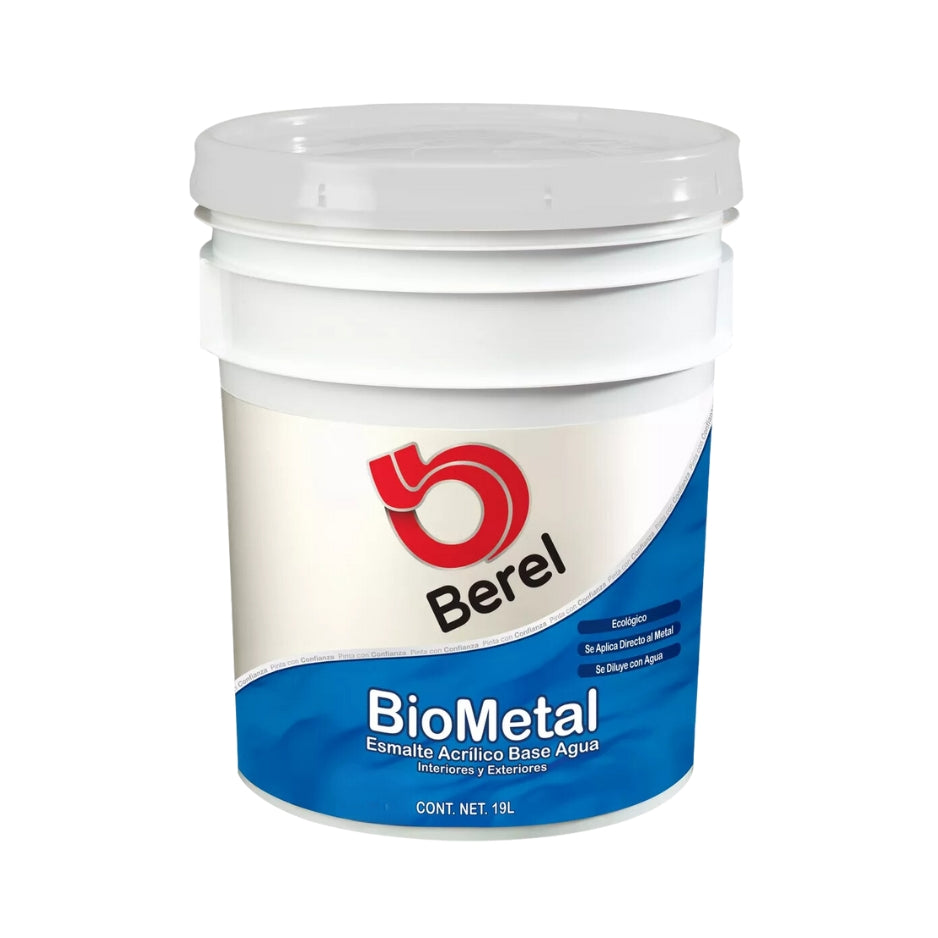 ESMALTE BASE AGUA BIOMETAL 4223 19 LTS NO. 4223-6 004223-6