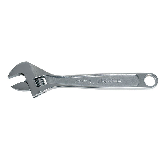 LLAVE AJUSTABLE 15" CROMADA "USO PESADO" URREA 715