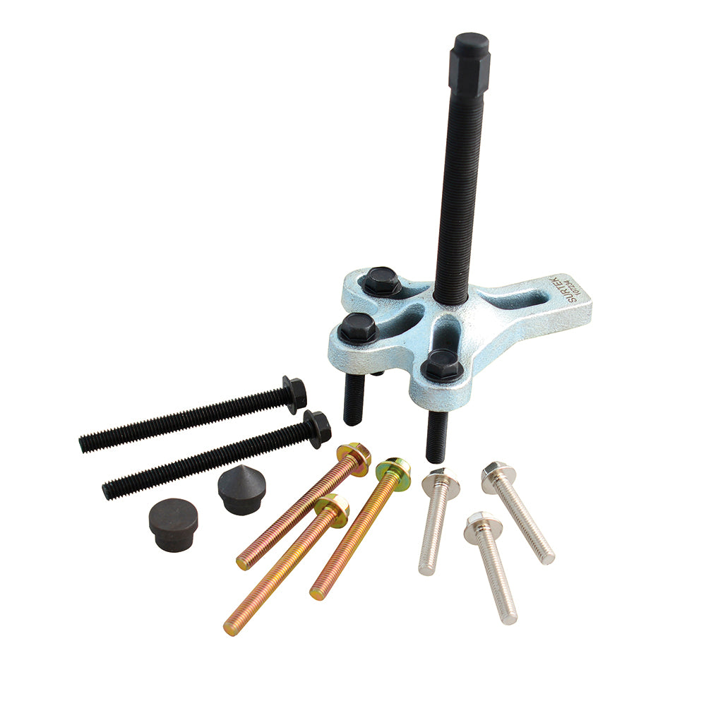 EXTRACTOR PARA VOLANTE "PATA DE GALLO" (JUEGO 15PZ) PROFESIONAL SURTEK 107234