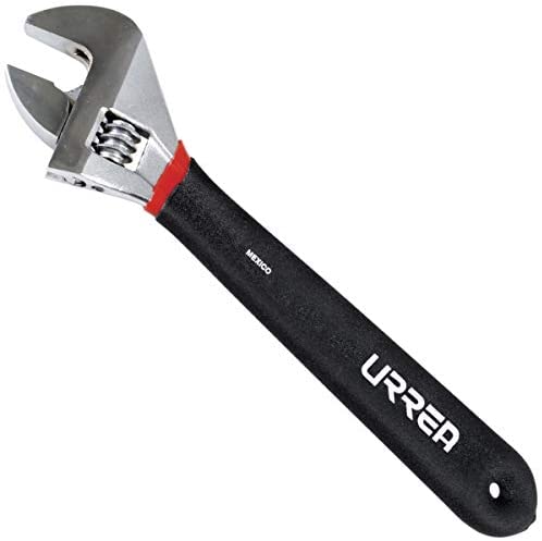 LLAVE AJUSTABLE 8" RUBBER GRIP URREA 708G
