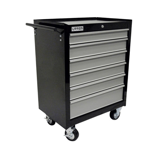 GABINETE MOVIL USO PESADO 6 GAVETAS 27" URREA H27M6