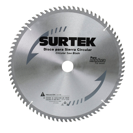 SIERRA CIRCULAR 14" 60 DIENTES SURTEK 120641