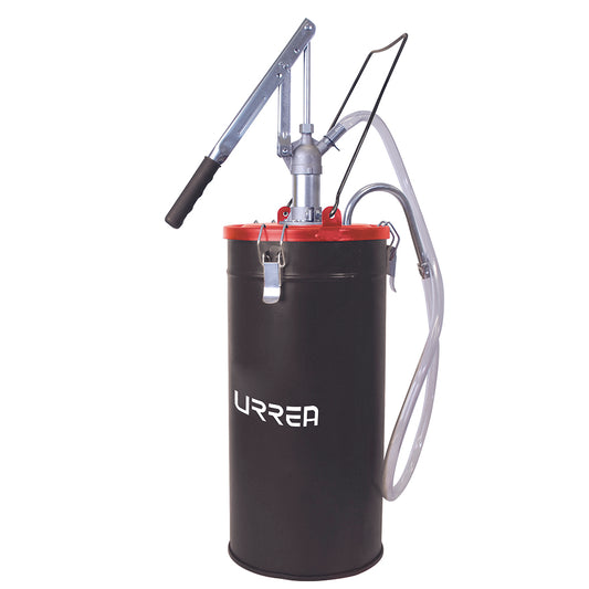 BOMBA EXTRACTORA DE ACEITE CON CUBETA DE 16lts URREA 23624