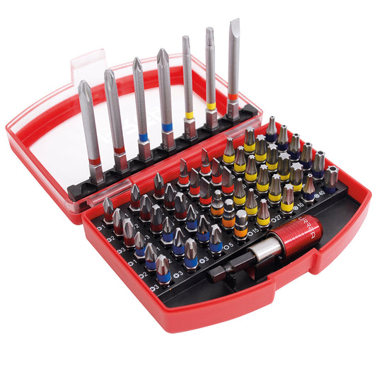 PUNTAS CON SUJETADOR DE 1/4" (JUEGO 55PZ) 61956