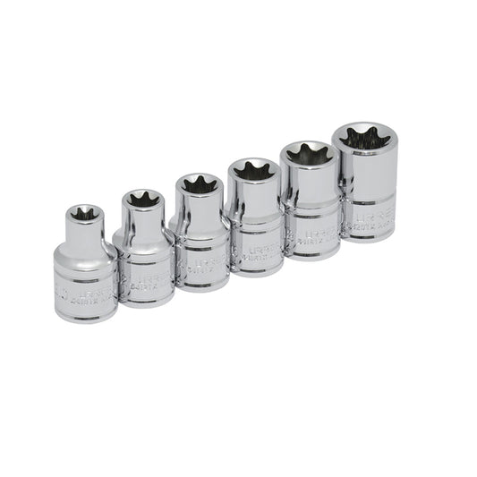 DADOS TORX HEMBRA 1/2" (JUEGO 6PZ) E10 a E20 URREA 5400TX