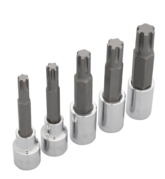 DADOS PUNTA RIBE 1/2" (5PZAS) URREA 5443M5
