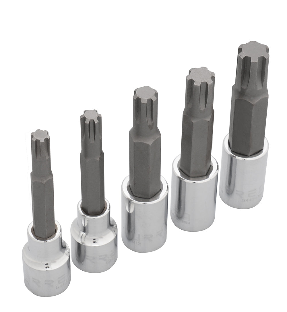 JUEGO DADOS PUNTA RIBE 1/2" (5PZAS) URREA 5443M5