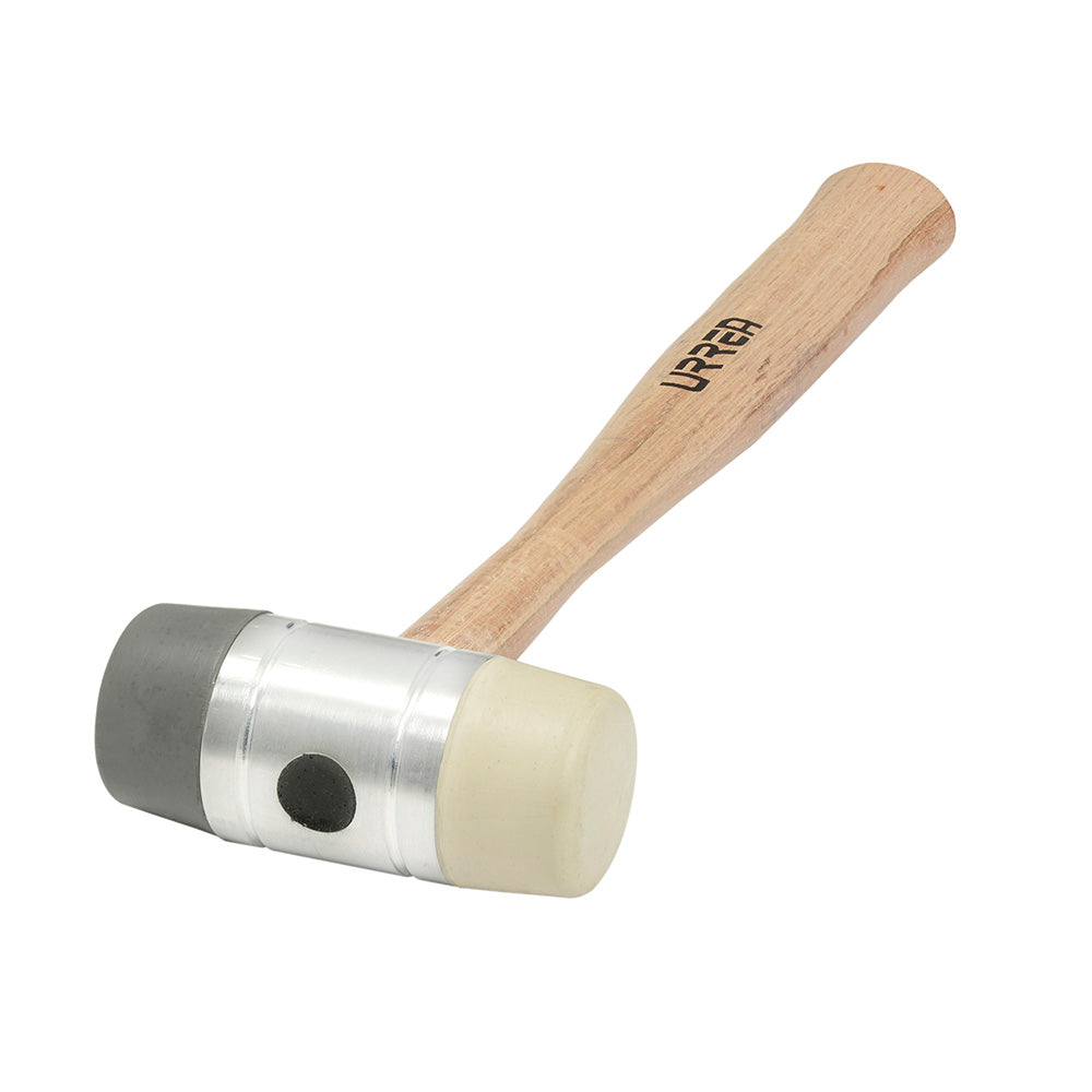 MARTILLO TAPAS PLASTICAS INTERCAMBIABLES 25OZ MANGO MADERA URREA 1362 (A-M)