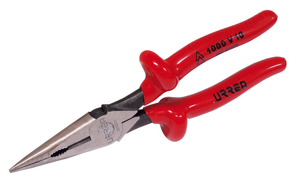 PINZA PUNTA LARGA 1000V USO EXTRA PESADO URREA 2292GV