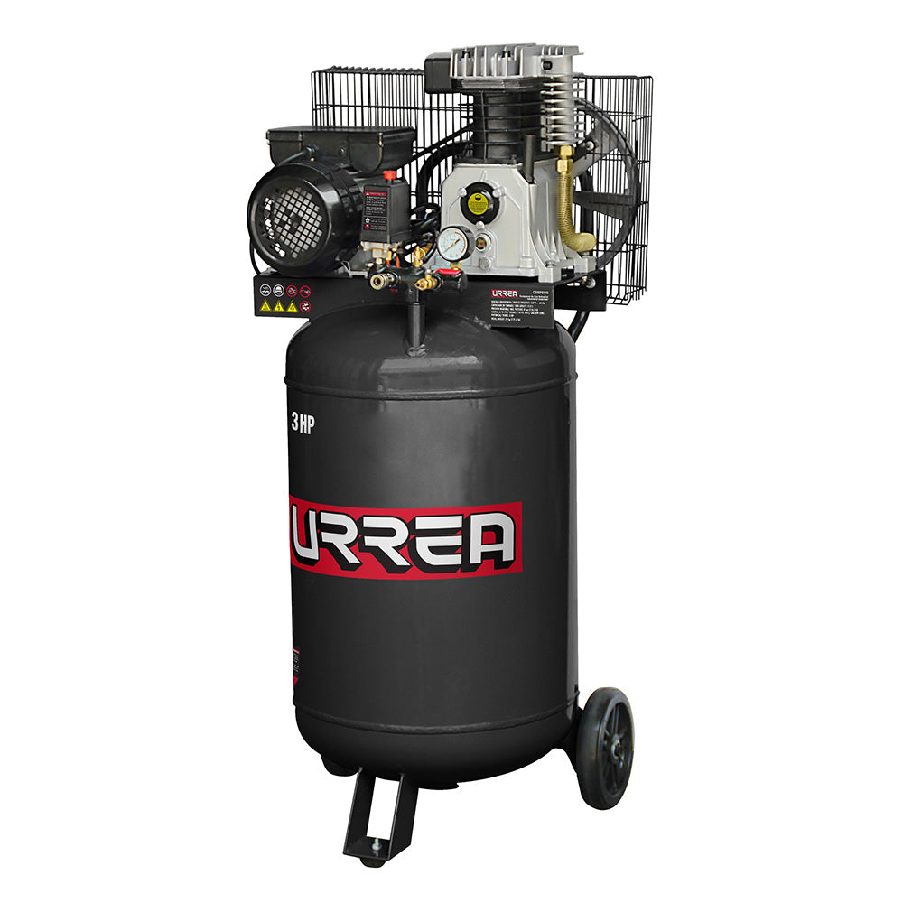 COMPRESOR AIRE 3HP 115LT VERTICAL URREA COMP8115