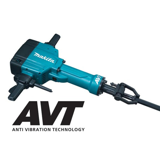 MARTILLO DEMOLEDOR 1900W 1100 GOLPES X MIN HEXAGONAL 1-1/8" (19kg) MAKITA HM1810